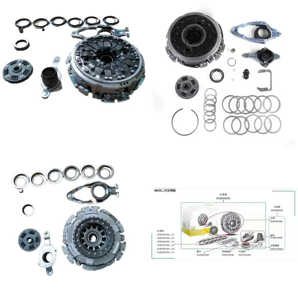 【2026 Hot Selling】 Transmission Dual Clutch Kit for LUK 602000600 0AM DQ200 DSG7 New Type Clutch Assembly for