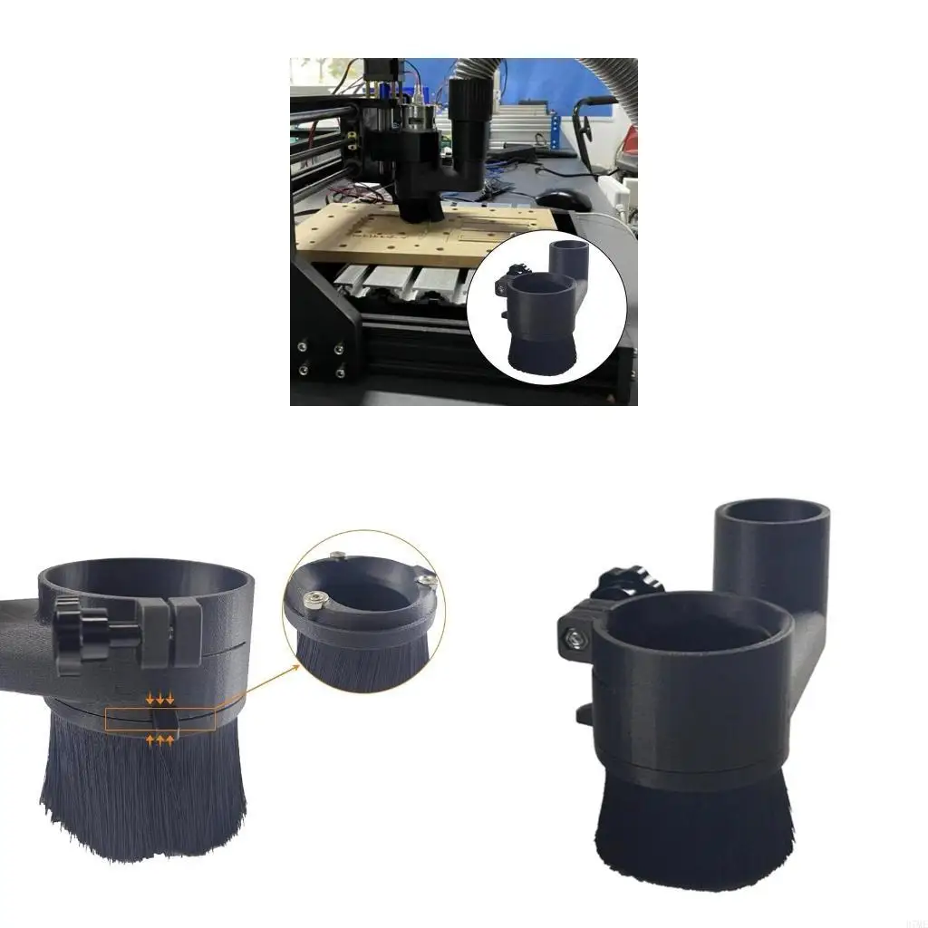 

Обувь для пылесоса с маршрутизатором 52 мм /65 мм /80 мм шпиндель для гравюрной машины очиститель щетки