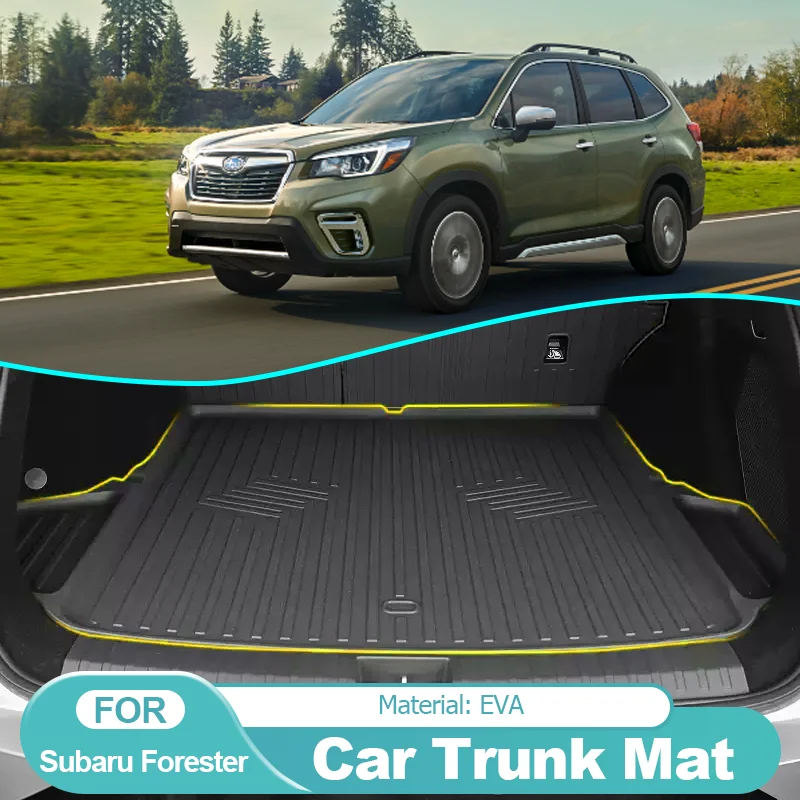 

Car Accessories Trunk Mat Boot Cargo Liner Tray Rear Trunk Luggage Floor Carpet for Subaru Forester SJ 4th MK4 2014~2018 2017