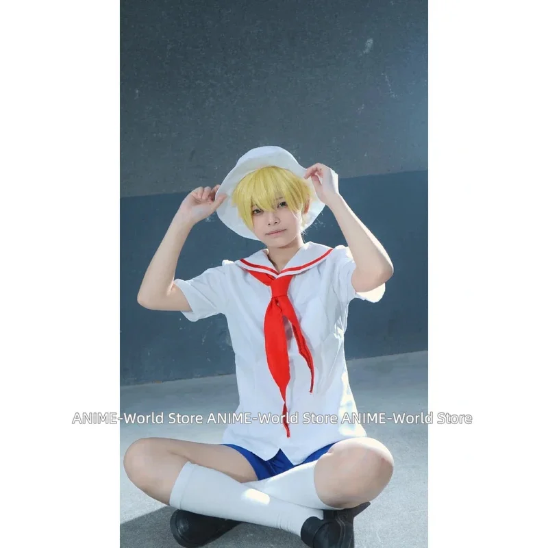 "사용자 정의 크기" 인어 멜로디 피치 피치 피치 하마 코스프레 교복 의상