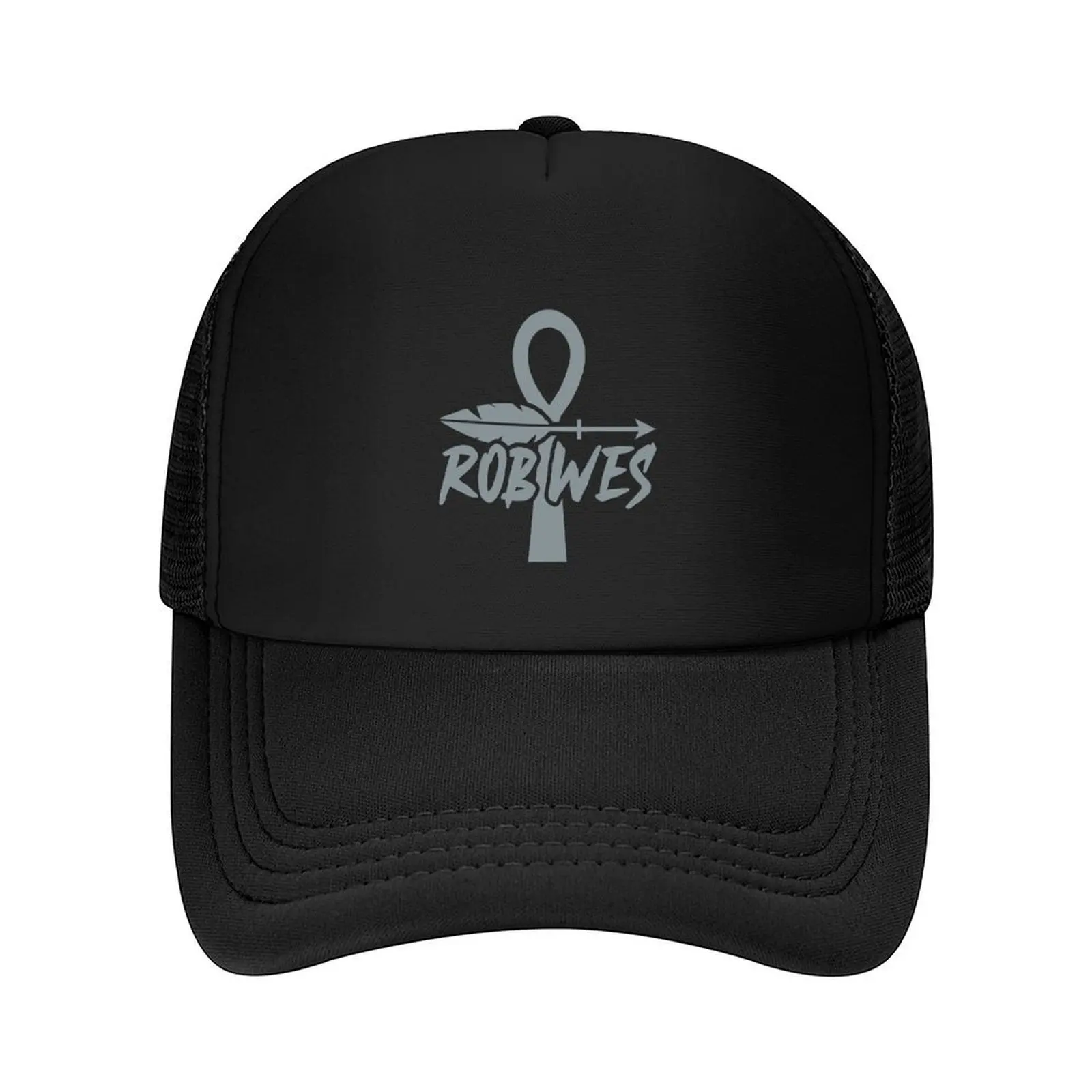 

Rob Wes Logo (Pewter) Baseball Cap luxury woman cap birthday Sun Hat For Children Rave Caps For Men Women's