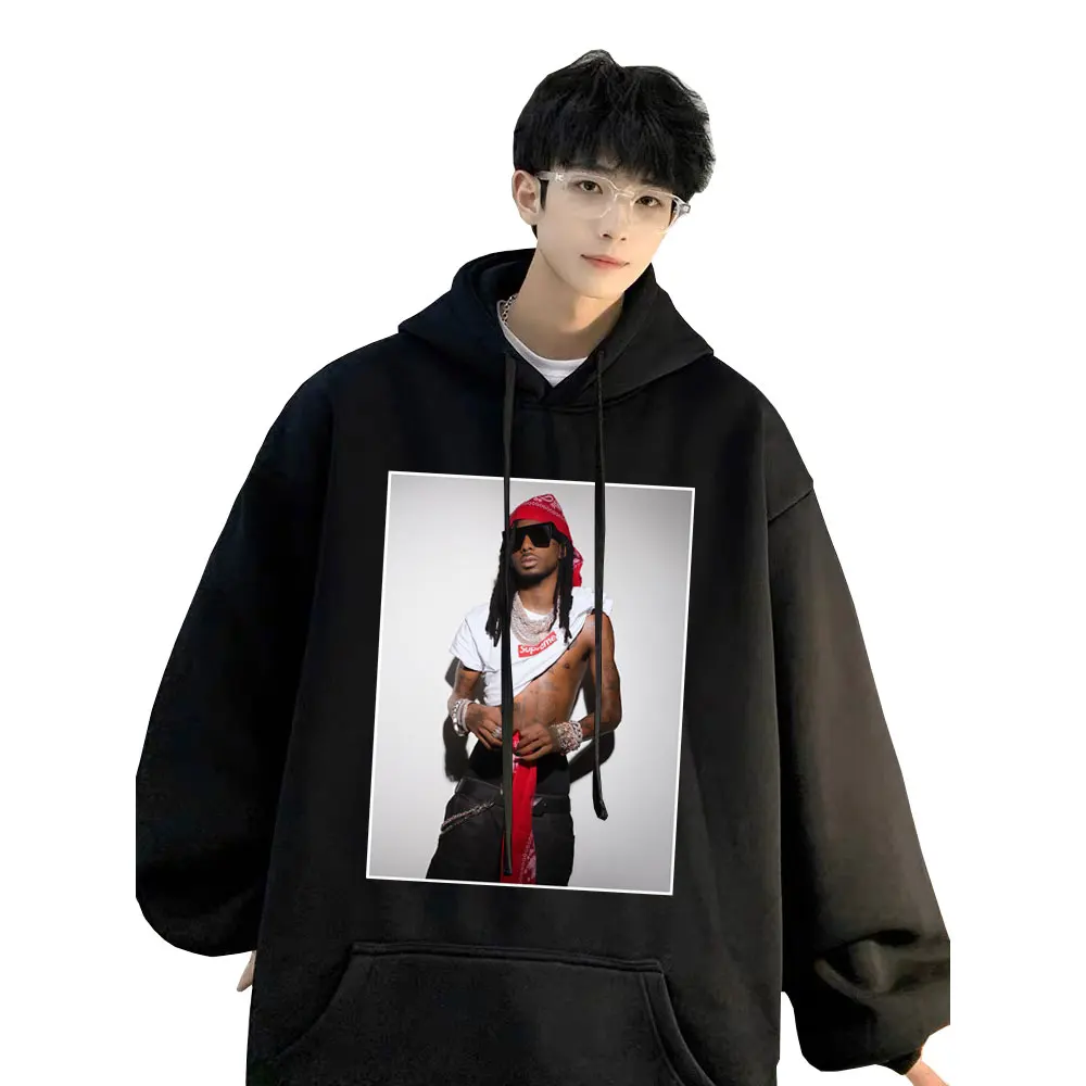 

Limited Rapper Playboi Carti Inspired Graphic Hoodie Men Women Hip Hop Fashion Oversized Sweatshirt Men's Casual Fleece Pullover