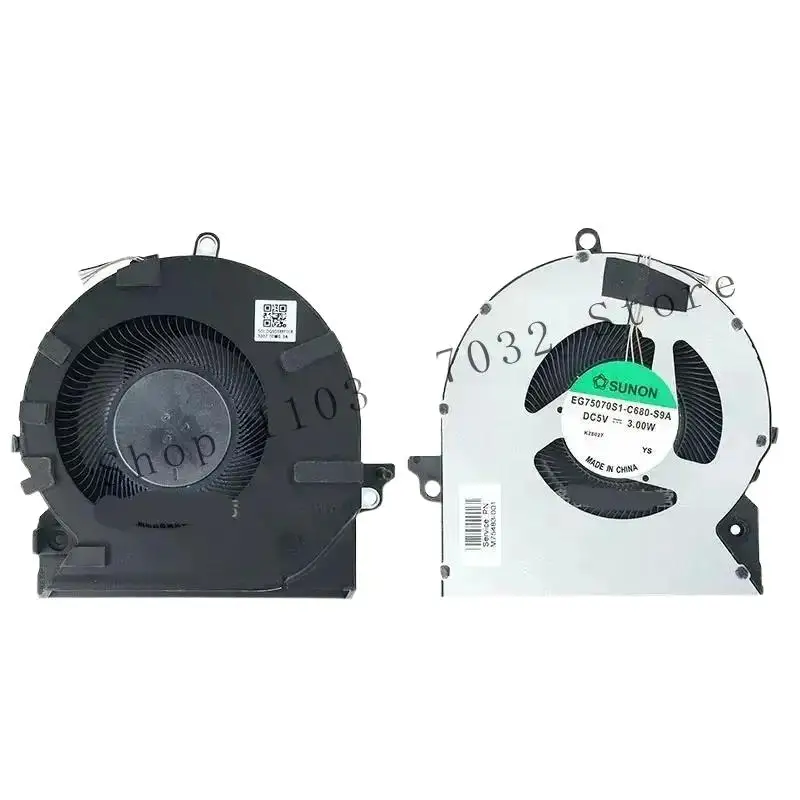 

` New Laptop Cooler CPU GPU Fan For HP OMEN 7/8 16-B 16-C TPN-Q265 TPN-Q267 /`Δ
