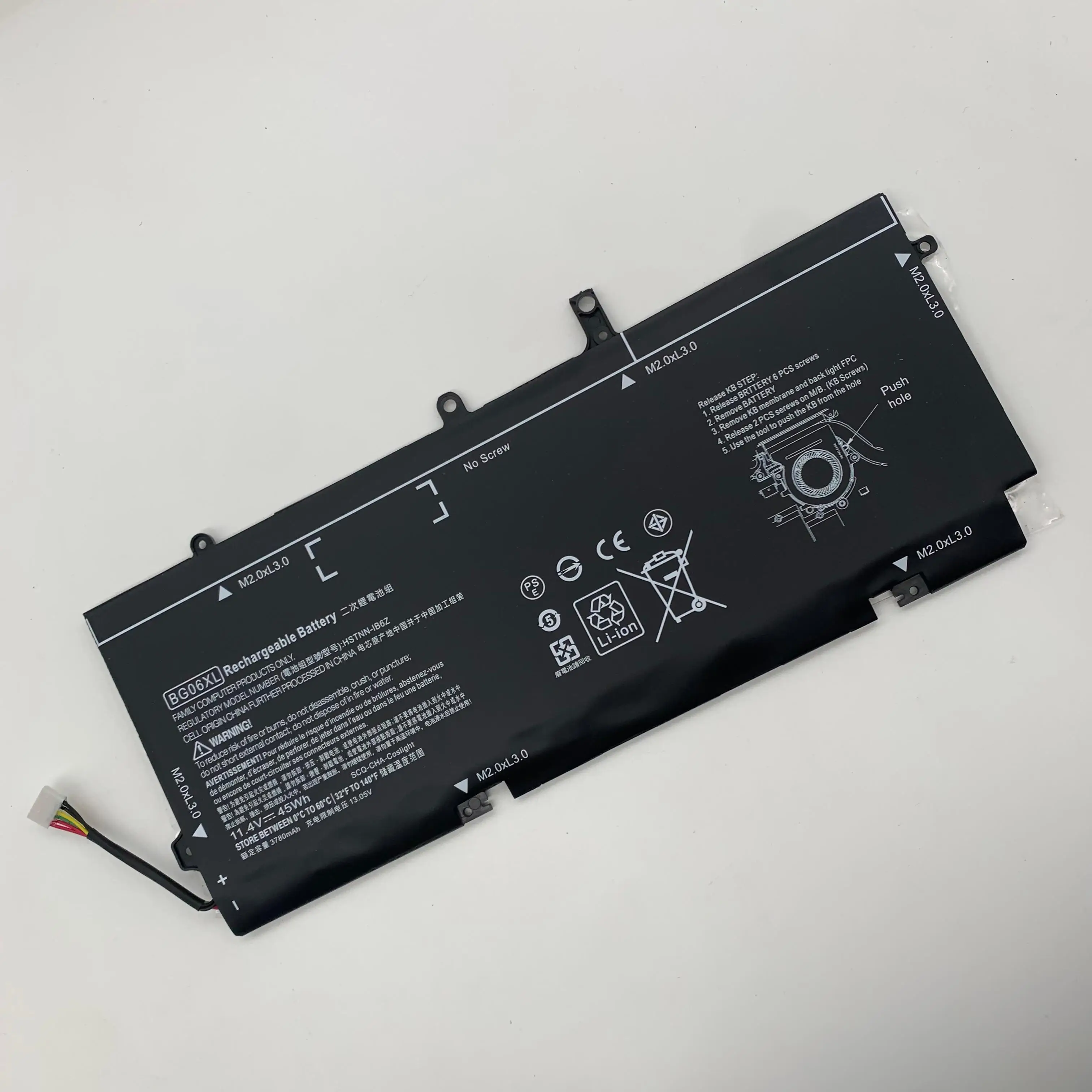 โรงงานขายตรง BG06XL สําหรับ HP EliteBook 1040 G3 P4P90PT HSTNN-Q99C HSTNN-IB6Z 804175 -1B1 804175 -1C1 804175 -181 45WH