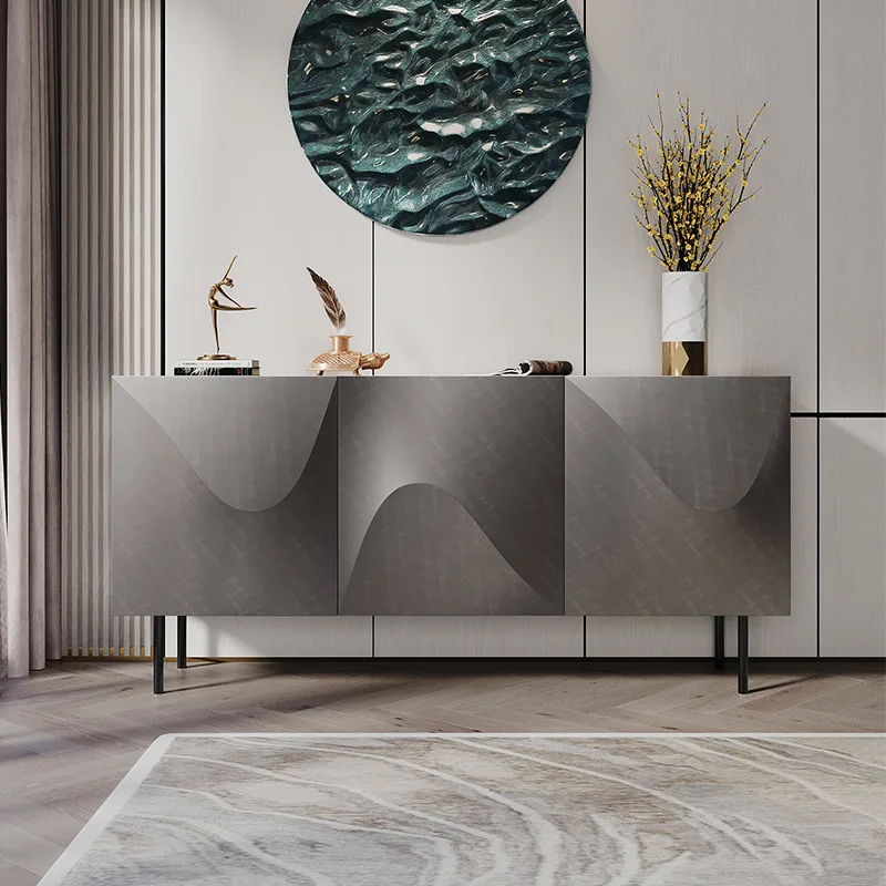 

Italian style, light luxury, porch cabinet, living room, against the wall, decoration, modern, simple, creative