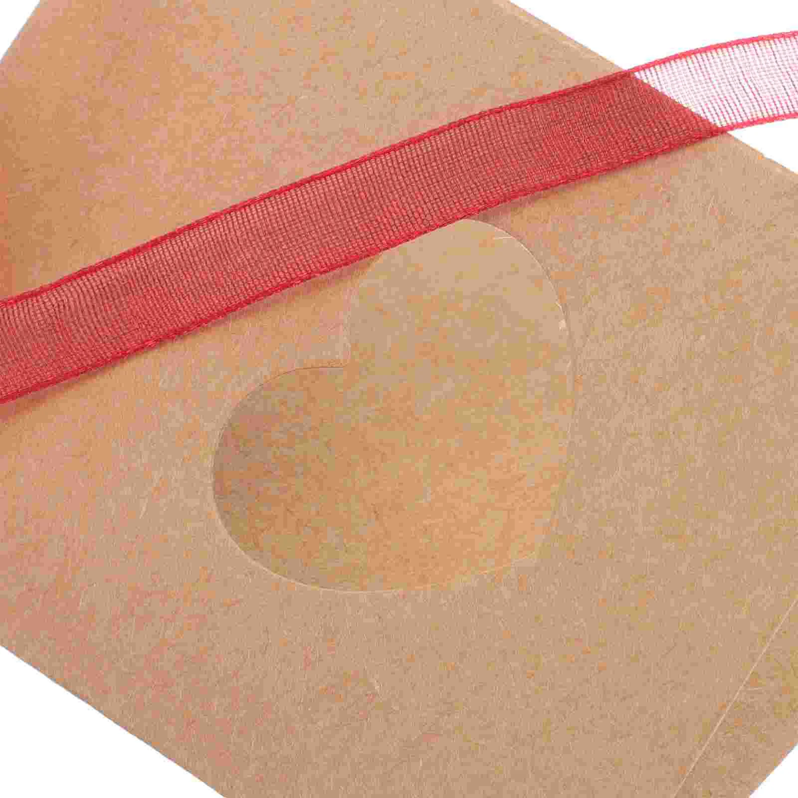 Étiquettes de faveur en papier kraft marron, étiquette de prix, décor de cadeau, décoration de mariage et d'anniversaire, 50 pièces