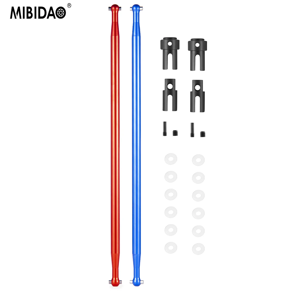 

MIBIDAO Steel Center Drive Shaft & Cup For Slash 4WD 4×4 1/10 RC Car Truck Upgrade Replacement Parts