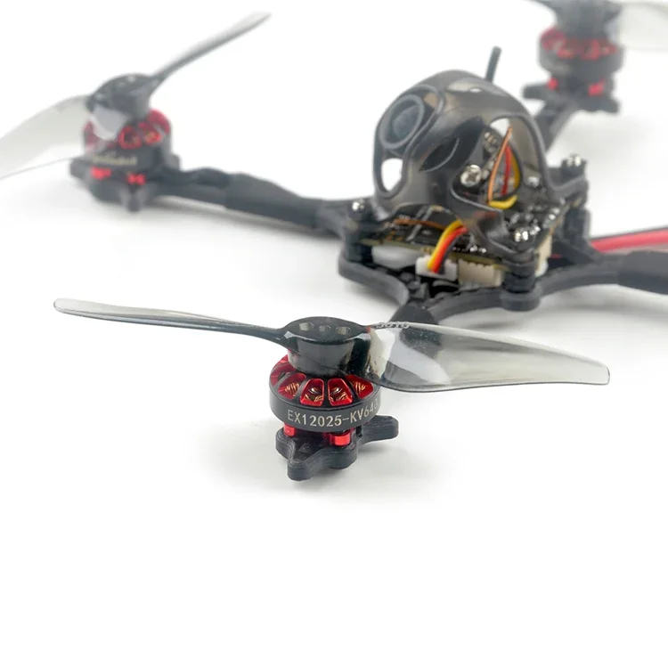 HappyModel Crux3 1-2S 115mm 3inch Toothpick FPV Freestyle Drone CrazybeeX 4in1 AIO 5A 200mW Caddx Ant 1200TVL EX1202.5 KV6400