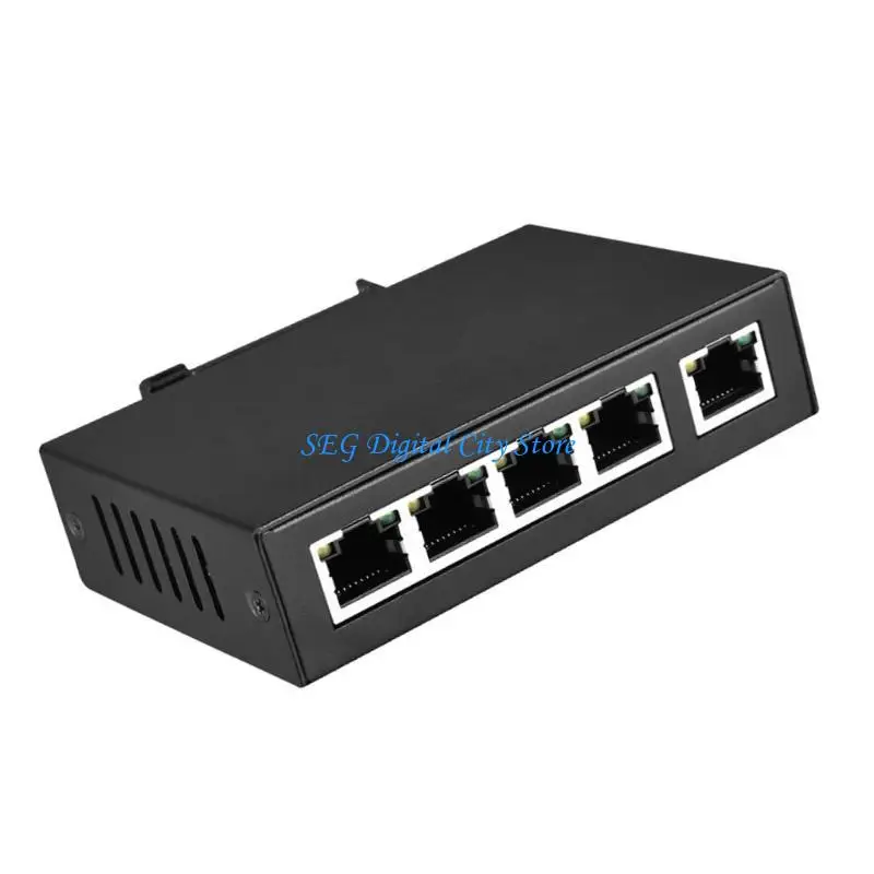 U75B 100M 5 Port POE Switcher Box 1 مدخل 4 مخرج إيثرنت تمديد #5