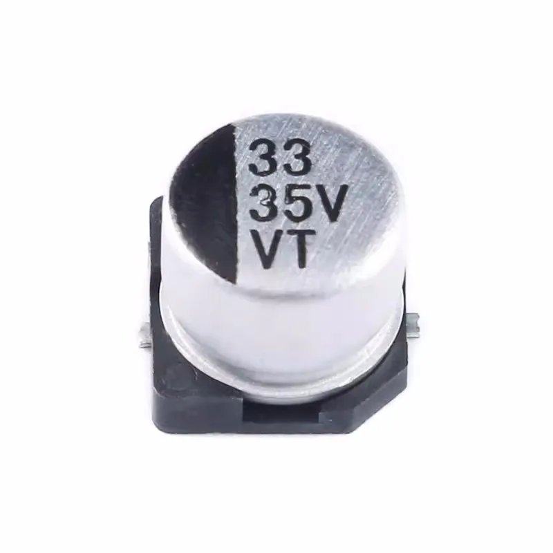 

100pcs High Quality SMD Aluminum Electrolytic Capacitor 35V 33UF 6.3*5.4mm SMD Electrolytic Capacitor