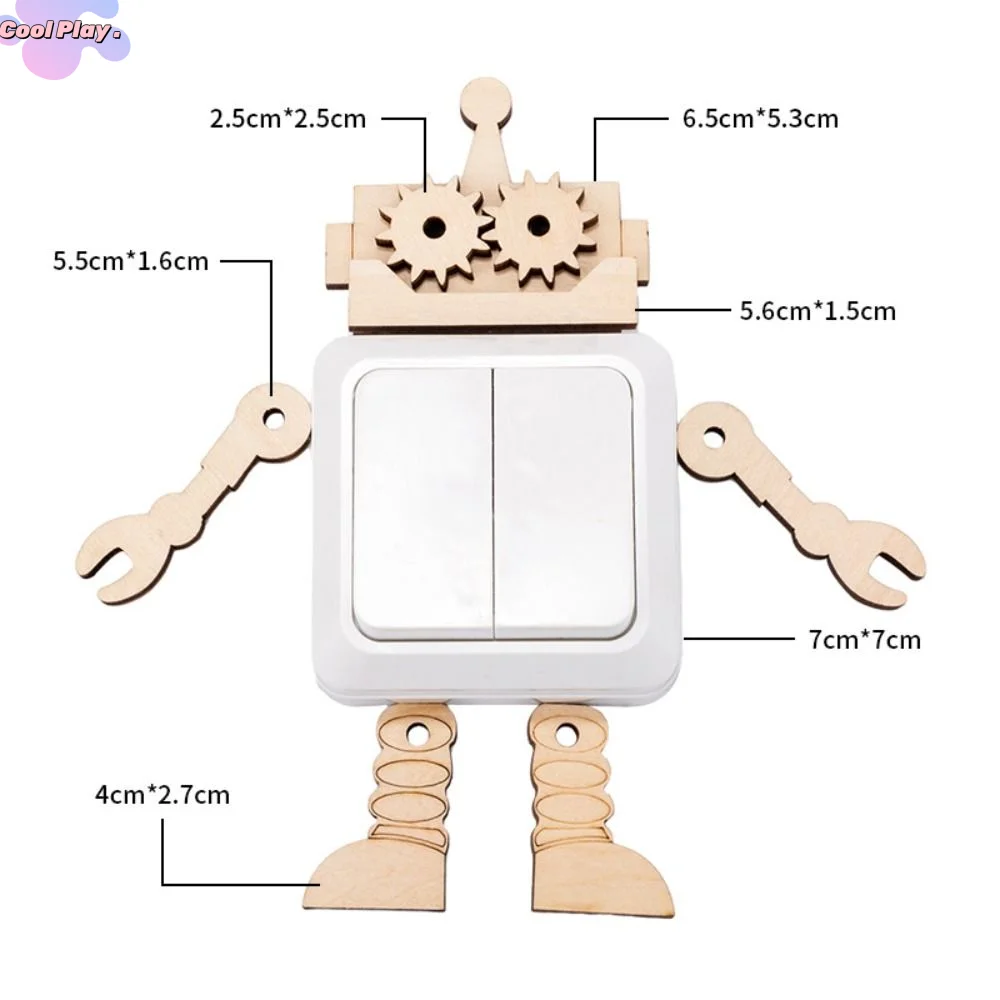 

Montessori Busy Board DIY Puzzle Toy Ability Training Hand Grasping Busy Board Accessories Switch Function Sensory Board