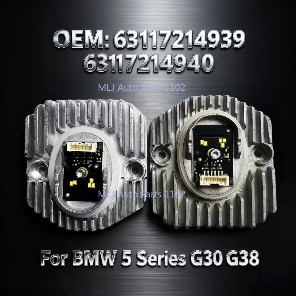 

For BMW 5 Series G30 G38 Left and Right High Configuration models DRL module 63117214939 63117214940 LED Headlights Angel Eyes