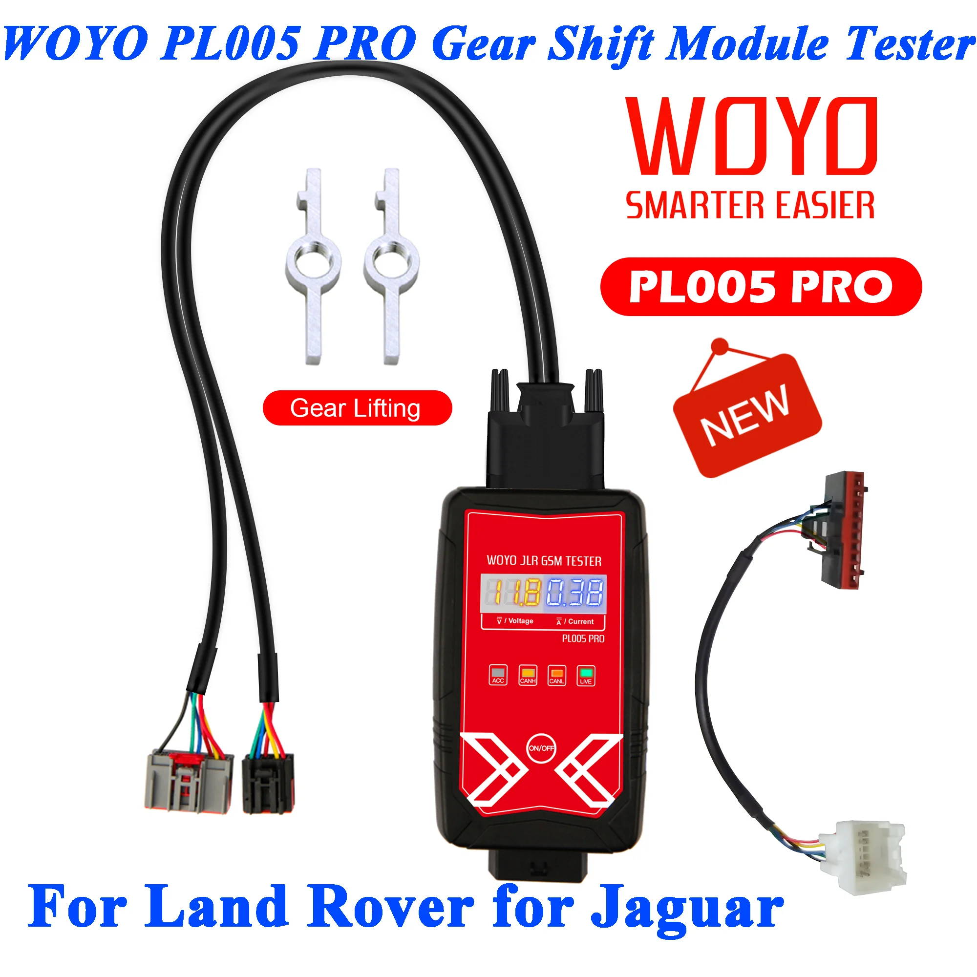 

WOYO PL005 PRO Gear Shift Module Tester For Land Rover for Jaguar Connect Car Diagnostic Scanner Tools for Land Rover Jaguar