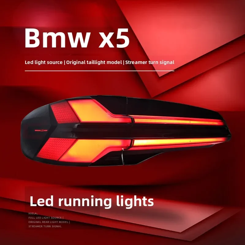 

For BMW New X5 G05 2019-2023 Car Led Taillights Upgrade LED Rear Tail Lights Dynamic Turn Singal Brake DRL Reversing Auto Lamp