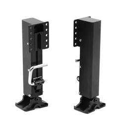2Pcs/Set Aluminum Alloy Support Leg Landing Gear Replacement For Tamiya Tractor Truck Container Trailer 1/14 RC Car Accessories