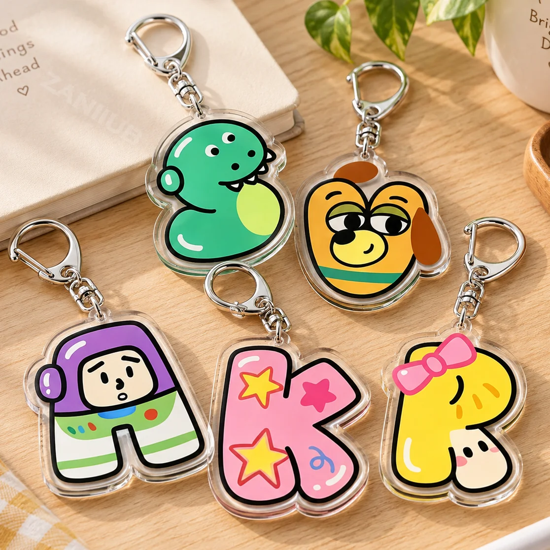 Phone Accessories For Kids - Милые брелоки с 26 заглавными буквами
