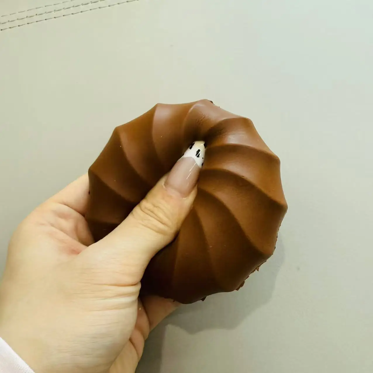 Simulación de Chocolate, juguetes blandos suaves y húmedos para aliviar el estrés, pellizco, ventilación divertida, juguetes pequeños, juguetes para estudiantes, regalo de Navidad