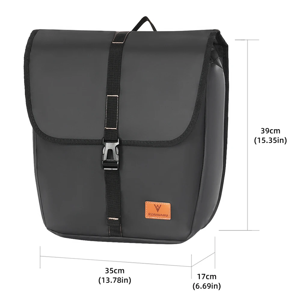 Bicycle Rear Seat Bag Multifunction Rear Seat Panniers Pack Waterproof Bicycle Saddle Bag with Handle MTB Road Bike Accessories