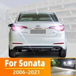 2pcs LED Reverse Light For Hyundai Sonata 5 6 7 8 Accessories 2006-2021 2013 2014 2015 2016 2017 2018 2019 Backup Back Up Lamp