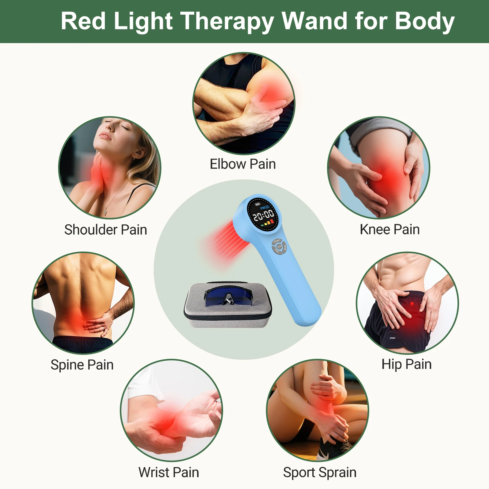 2026 Pain Relief Appareils MSL  Therapy Device 1760mW for Veterinary Human Fibromiyalji Arthrose Hernia Disc 810nm 980nm