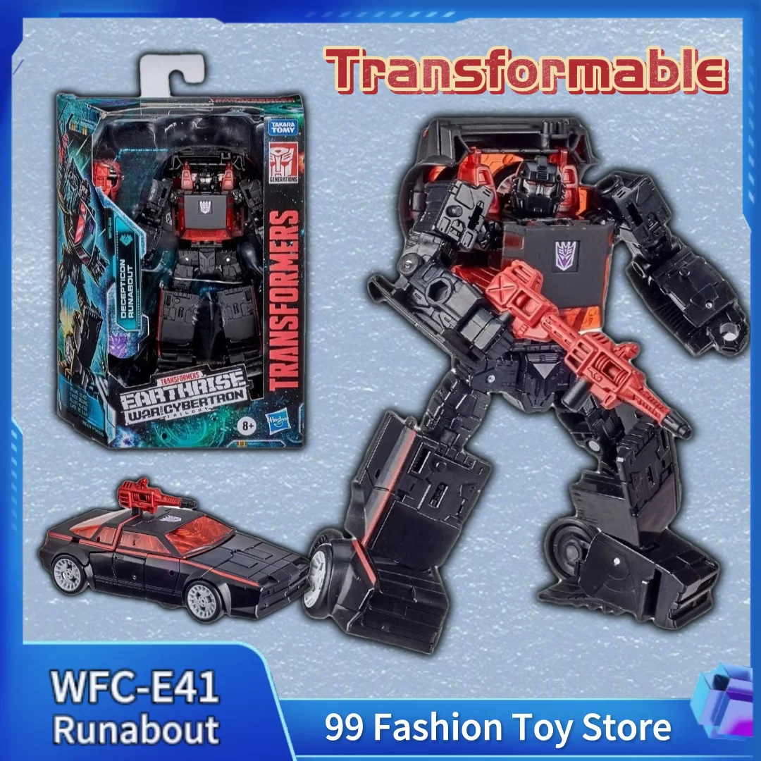 

In Stock Transformation WFC WFC-E41 WFCE41 Decepticon Runabout Action Figure Boy Collection Gift Toy