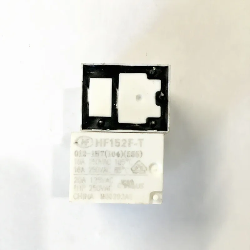 

10pcs/lot NEW Relay HF152F-012-1HT HF152F-T-012-1ht HF152F 012 1ht(610) 16A /20A12VDC 12V A set of normally open 4PIN 250VAC