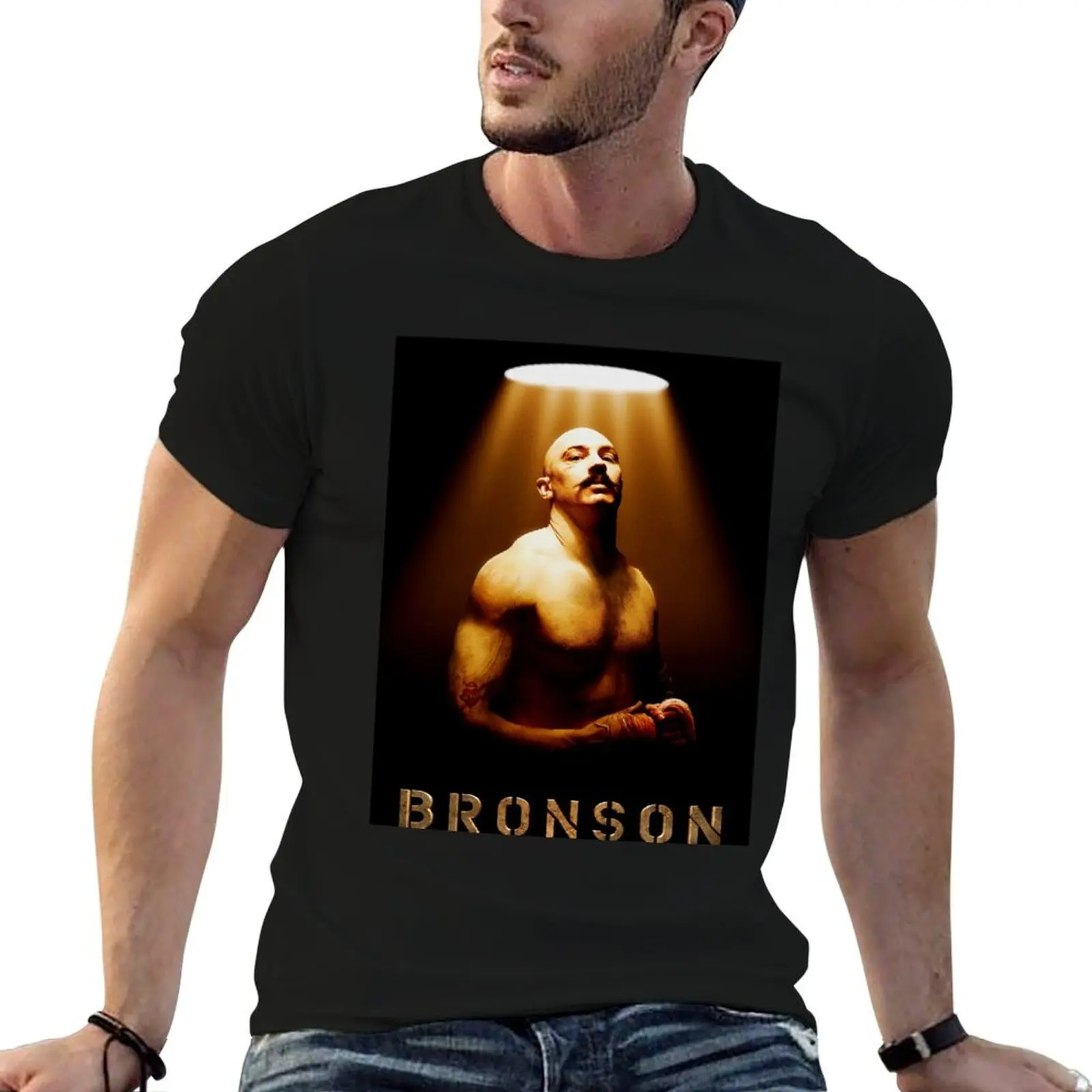 

BRONSON T-Shirt t shirts cotton 100% man t shirts for men casual t shirt for man 100 percent cotton T-shirt