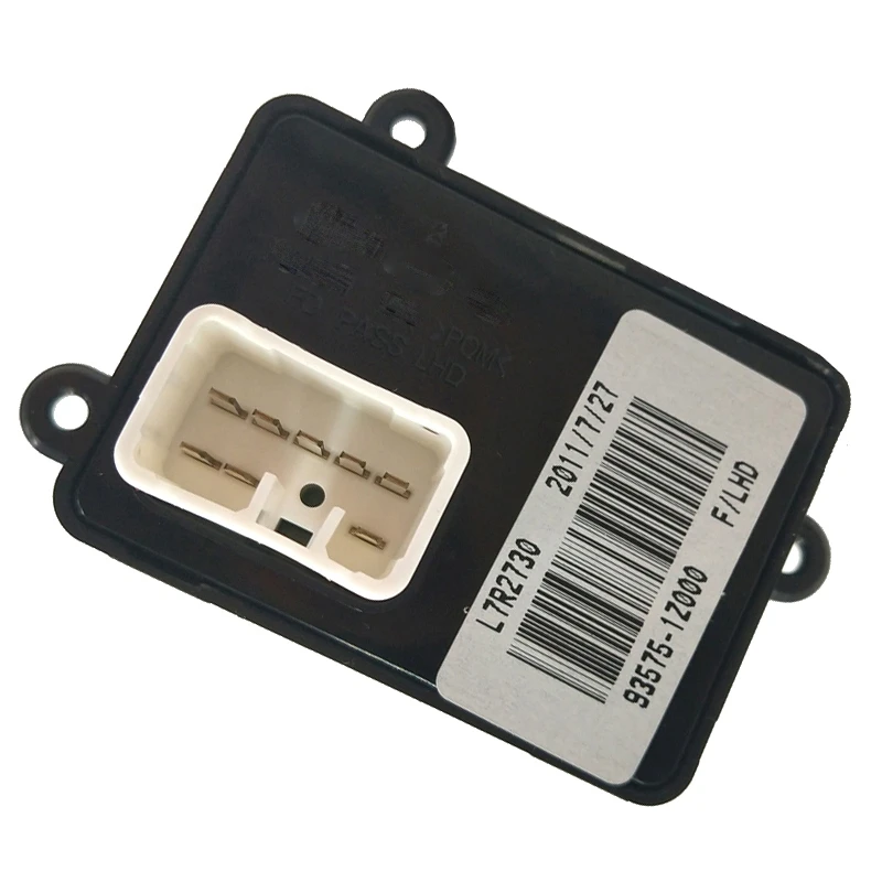 Passenger Side Front Right Power Window Main Switch Driver LH For I30 I30CW 08-11 93575-1Z000 93575-2L011-N30R