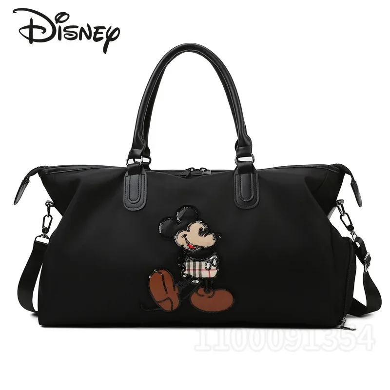 Bolsa de fraldas mickey disney, bolsa de bebê, desenho animado, multifuncional, grande capacidade, alta qualidade, moda, novo