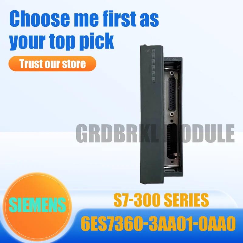 

New Original SIEMENS 6ES7360-3AA01-0AA0 6ED1052-1MD00-0BA5 6ES7151-3AA23-0AB0 PLC Module