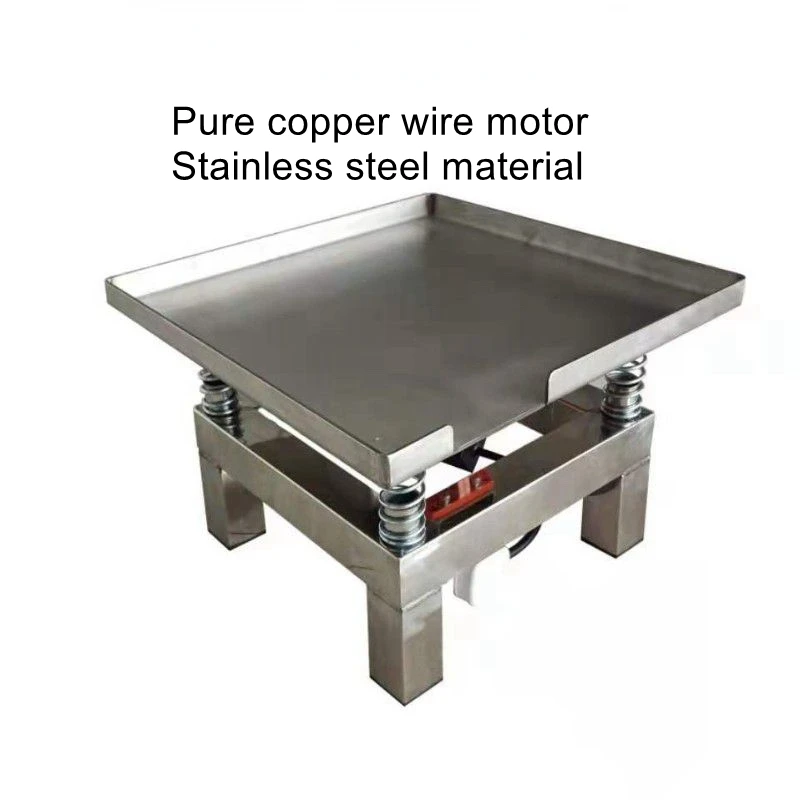 35*35 Small concrete vibrating table cement mortar test block vibrating platform stainless steel vibrating platform