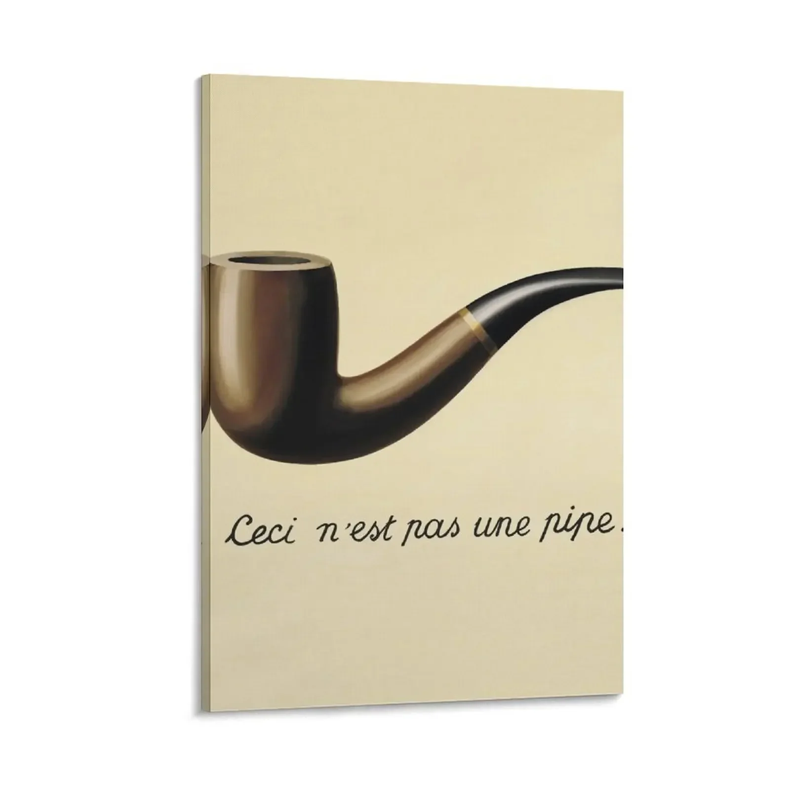 

This Is Not A Pipe Canvas Painting decorative items for home interior paintings cute room decor