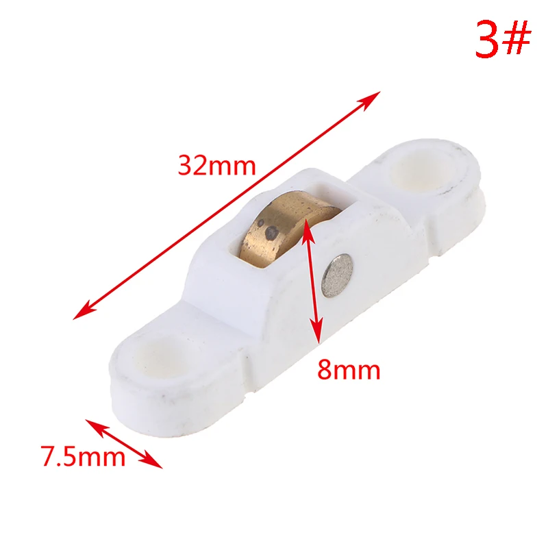 Roulettes de porte marketen acier inoxydable, armoire à roulettes, roulettes en cuivre, glissières d