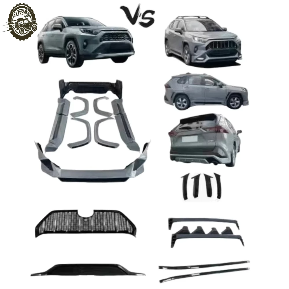 

Body Kit for TOYOTA RAV4 TRD 2019 2020 2021 2022 2023 2024 Aluminum Alloy Car Body Kit with Easy Installation