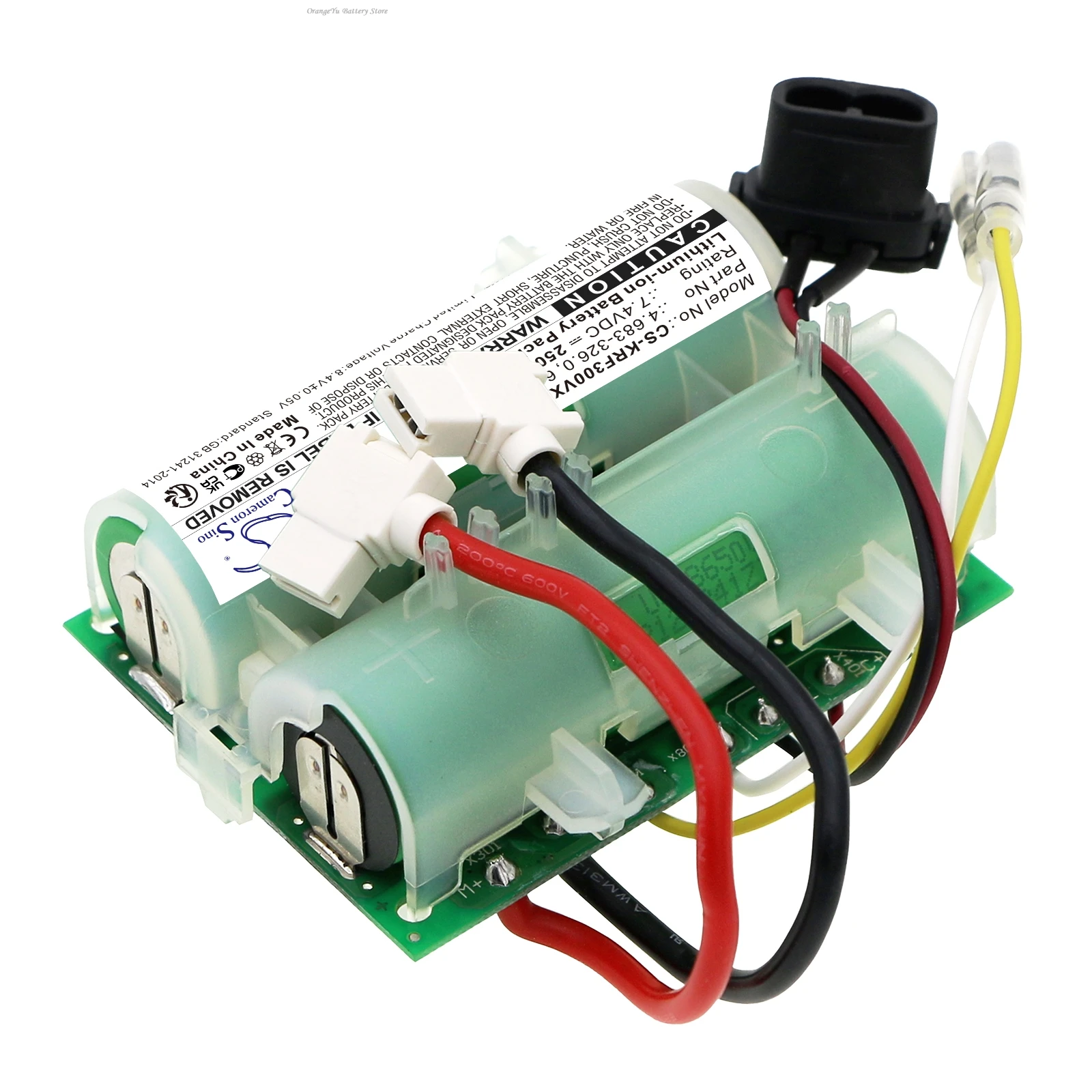 Replacement 7.4V 2500mAh Vacuum Battery 4.055-153.0 4.683-326.0 6.682-492.0 for Karcher FC 3 Cordless Premium FC 3d FC3