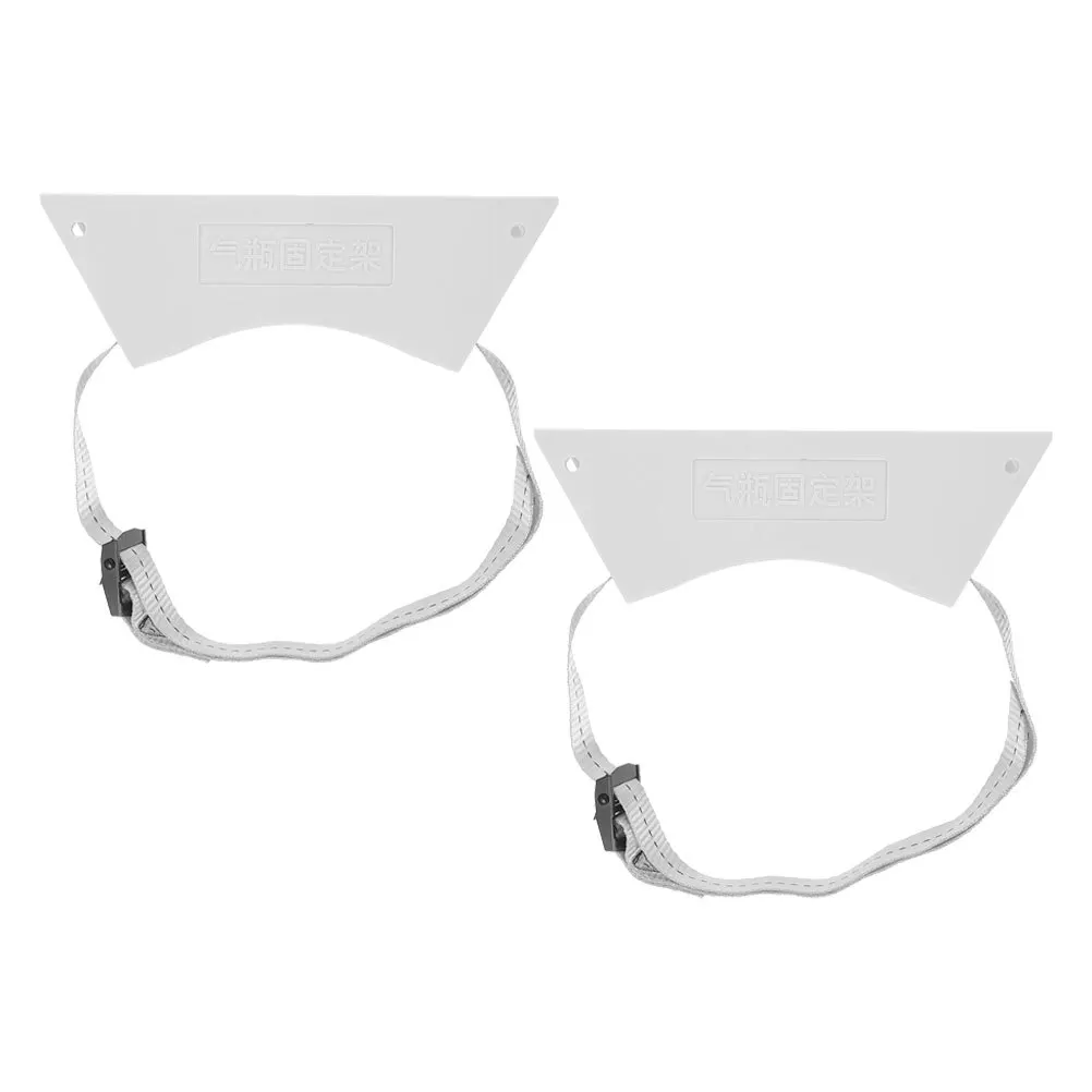 

40L Gas Cylinder Holder Plastic Bracket for Secure Wall Mounted Storage Propane Tank Holder Safety Chain Included