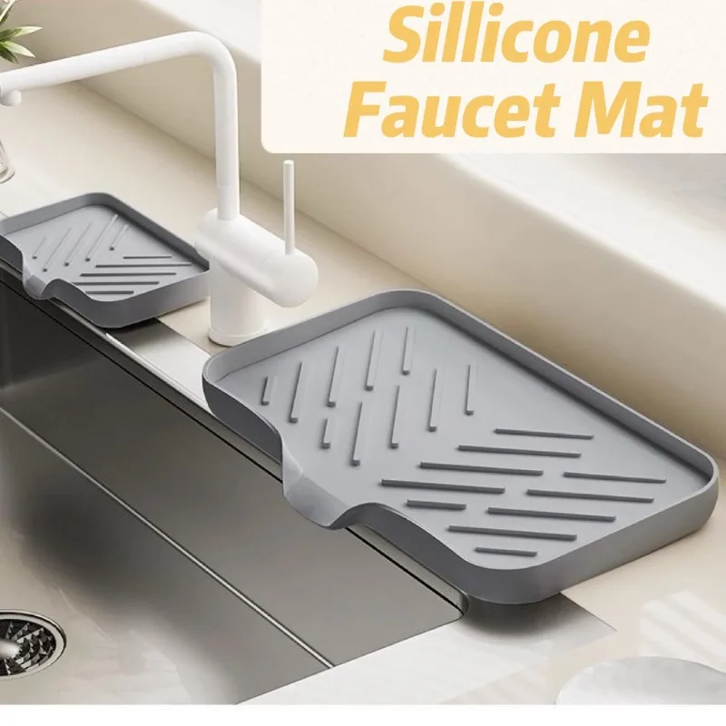 Self Draining Soap Bar Holder Silicone Kitchen Sink Soap Dish Sponge Tray Creative Washing Table Soap Tray Free Punch Drain Rack