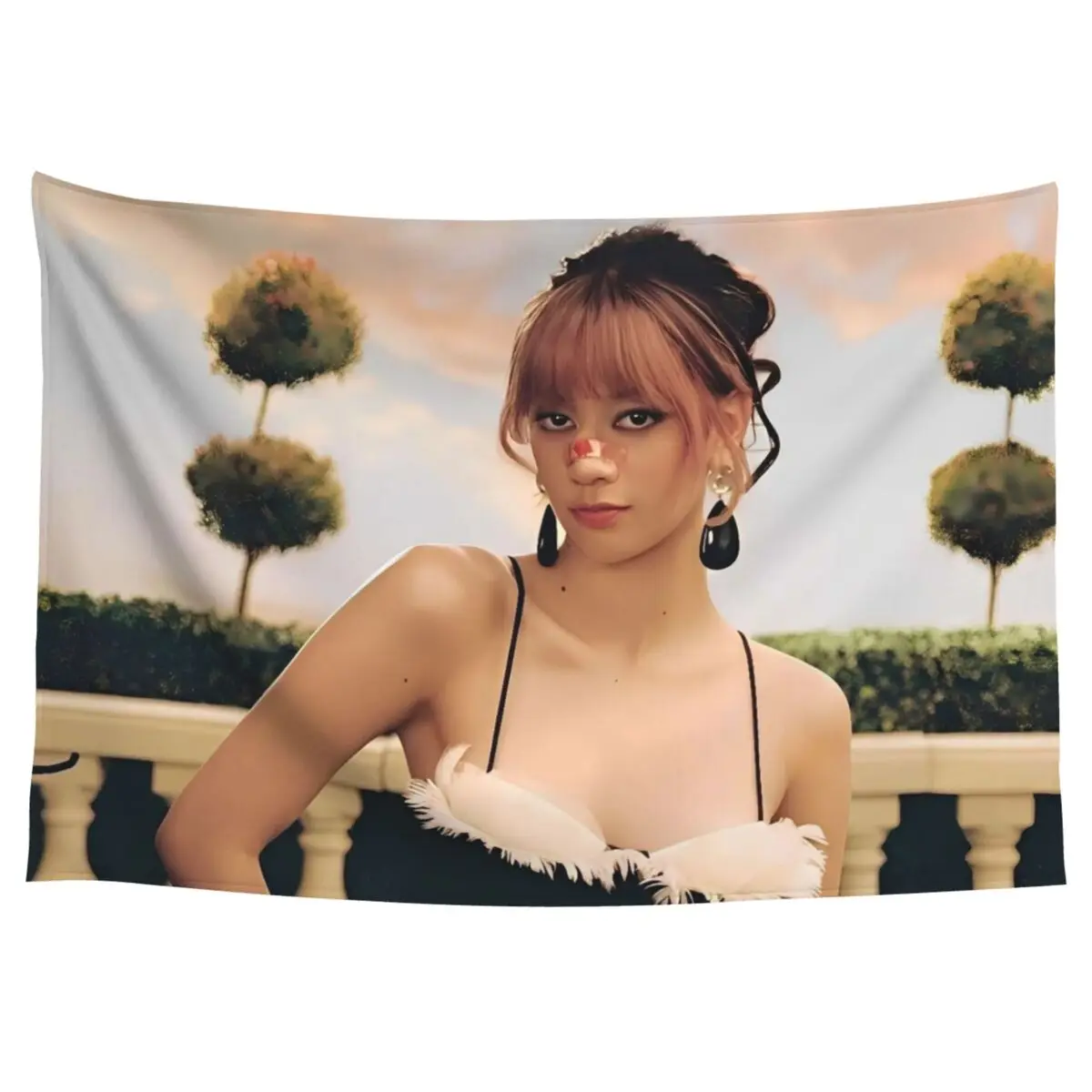 KATSEYE Member Manon, Lara, Sophia, Megan, Yoonchae, Tapestry Modern Wall Tapestries Hanging Bedroom Decor Blanket