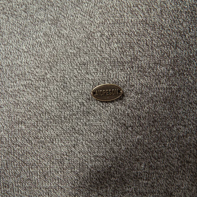 New Men's Cotton Knitted Cardigan Stand Collar Turtleneck Button Sweater Jacket High Quality Autumn Business Casual Outerwear