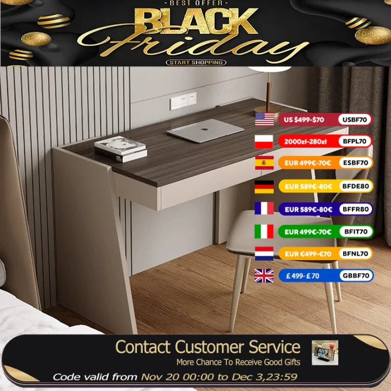 

Дизайнерские современные деревянные офисные столы Ящики для хранения Письменные стоячие домашние компьютерные столы Игровой кабинет Scrivania Офисная мебель