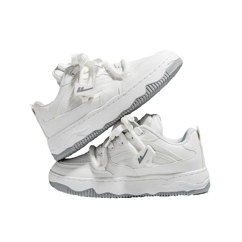 Vielseitige Leder Sneaker Für Damen Und Herren Freizeitschuhe_voghion.com