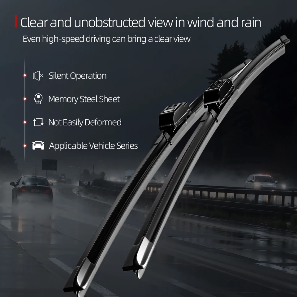 Kit Essuie-Glaces Avant & Arrière RECAMBO Pour Audi Q3 Sportback F3 Dès 2019
