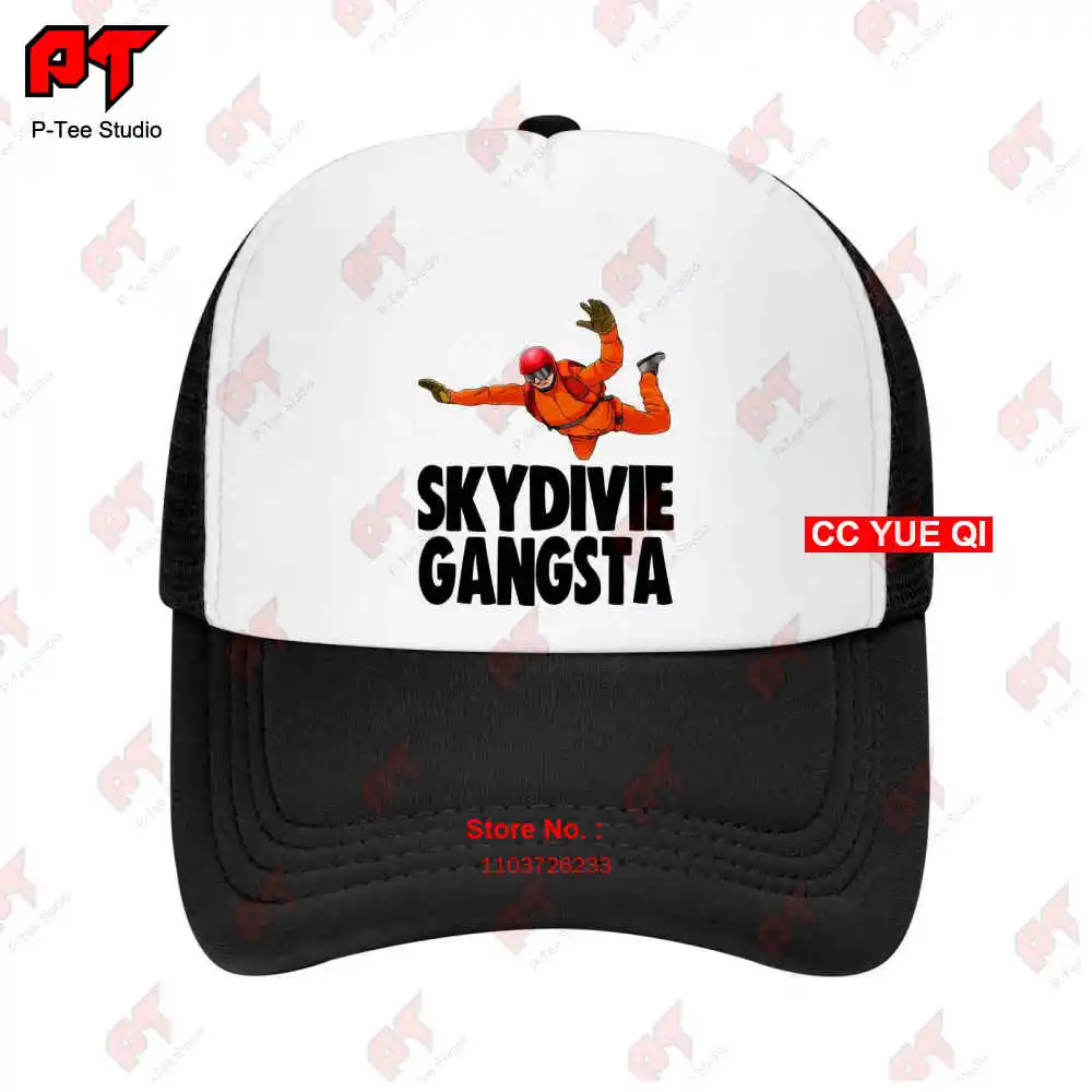 

Skydivie Gangsta Skydive Baseball Caps Truck Cap YQ90