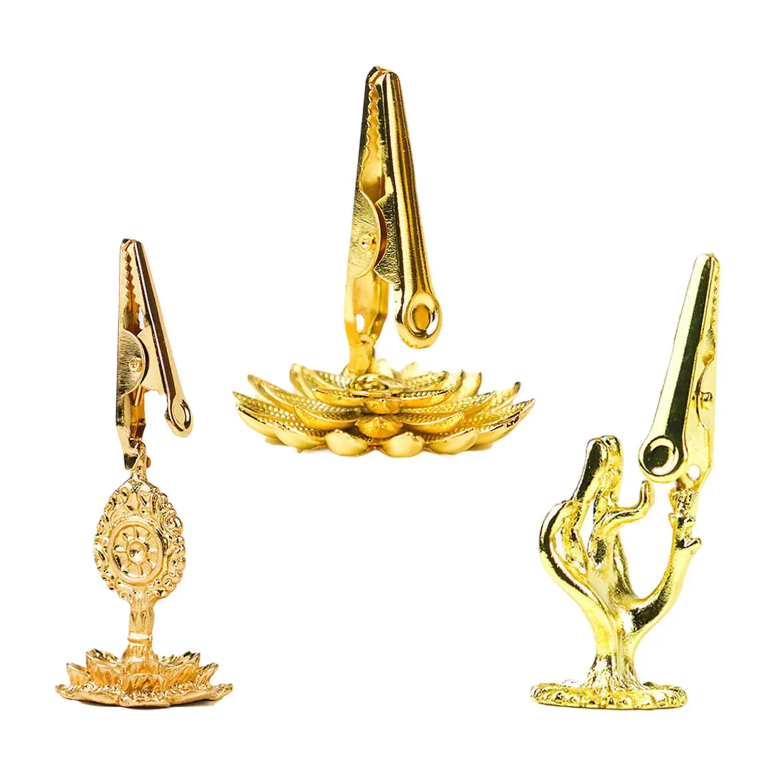 Incense Holder Clip Decorative Buddha Incense Burner for Yoga Cafe Office