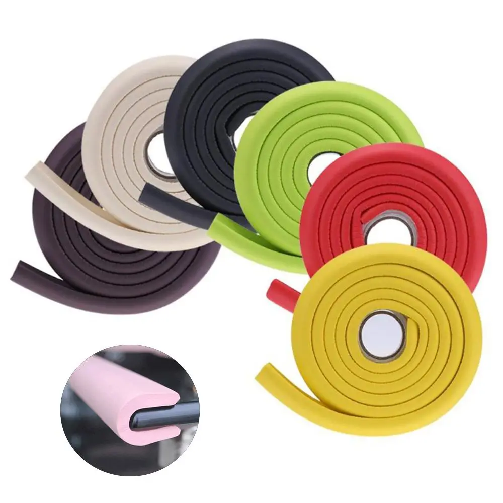 

2 Meter Foam Bumper Children Protection Home Baby Safety Desk Corner Protector Guard Strip Table Edge