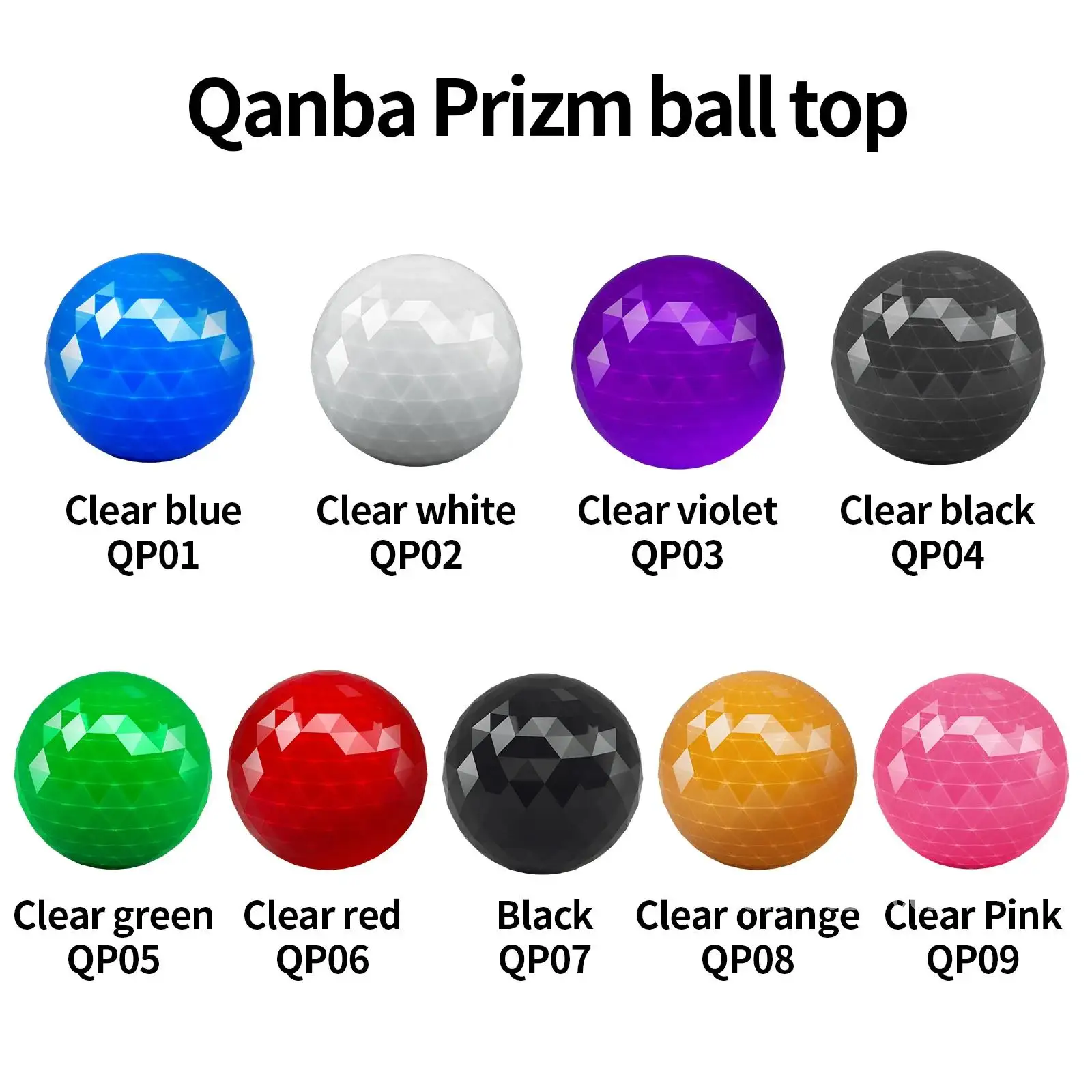 QANBA  Prizm 35mm Balltop dome ball Joystick top ball Accessory Arcade Joystick DIY Kit