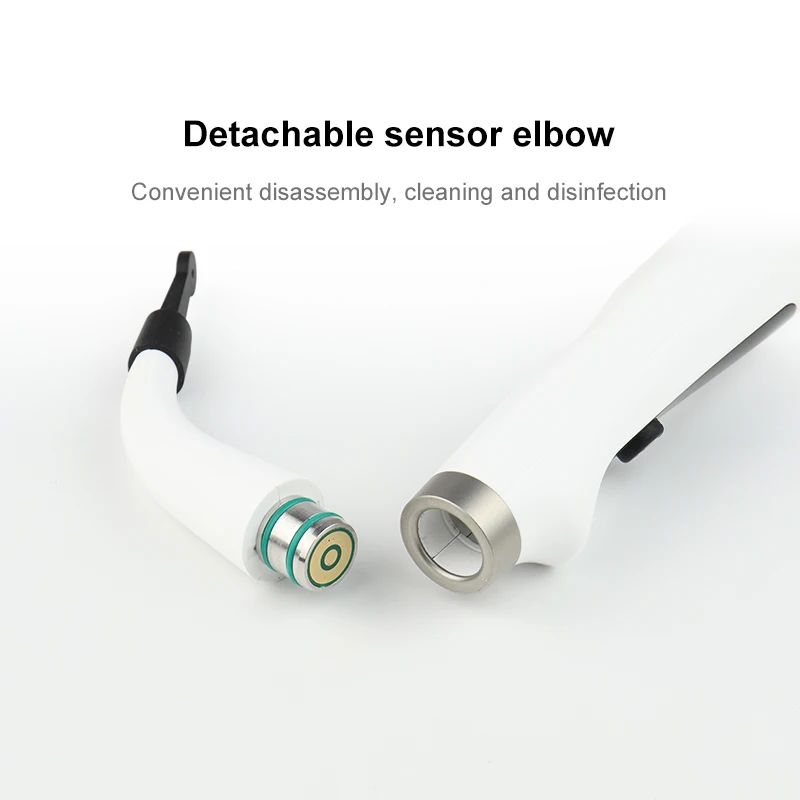 Dental Wireless Implant Locator Intelligent Scanning Screwdriver w/ Detachable Sensor Elbow 360° Rotatable for Accurate Detector