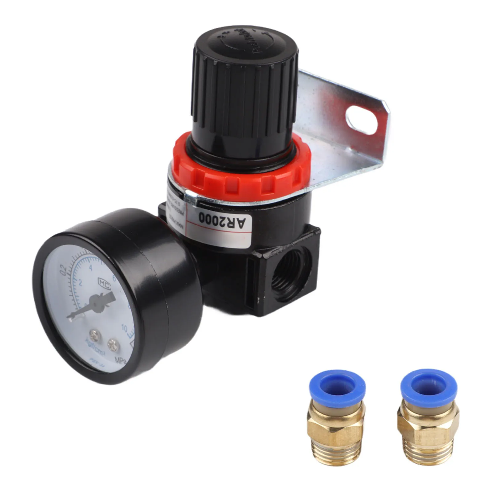 Industrial Application Air Pressure Regulator G1 4 Interface One-Handed Operation Plug-and-Play Installation For Air Compressors