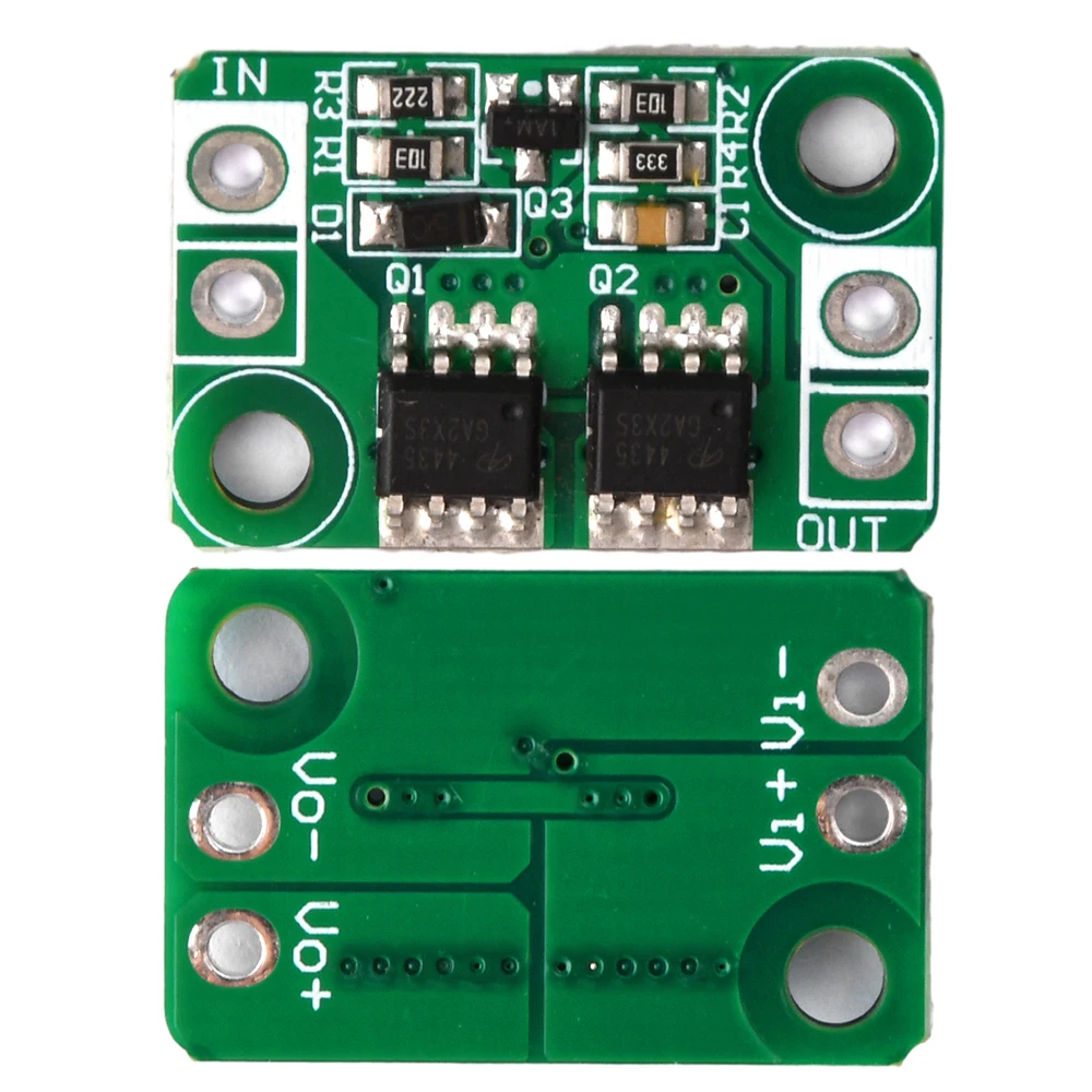 4A/8A Ideal Diode Modul Batterie Lade Ladegerät Anti Polar Power Protection Board Modul Common Ground – Detail 8