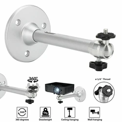 ZDSSY Mini Projector Wall Mount Stand Ceiling Bracket Holder for YG300 J15 P62 Mini LED DLP Projector DV Security Camera